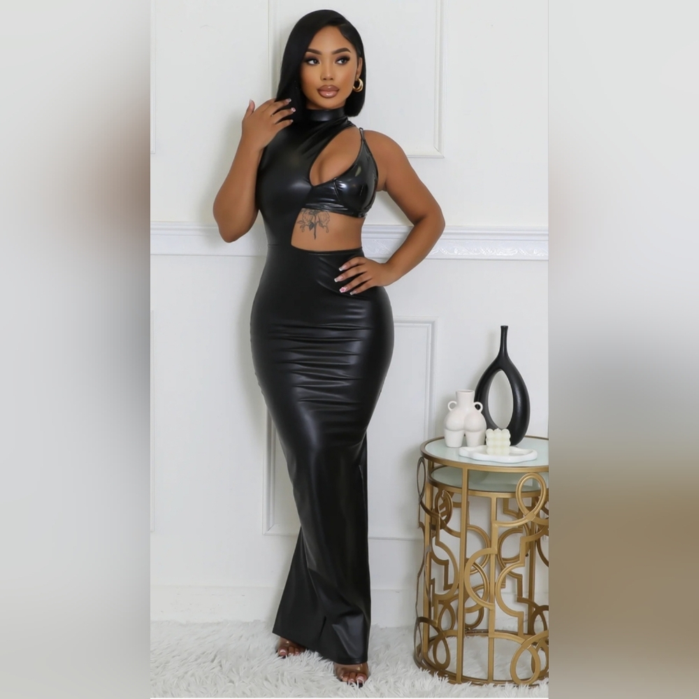 That Girl Leather Dress